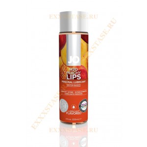 Съедобный лубрикант JO Flavored Peachy Lips 120мл